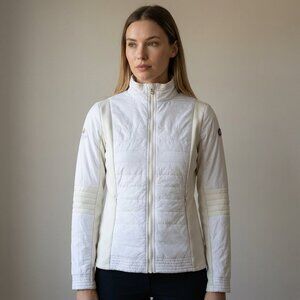 Fusalp Airelles Quilted Shell And Stretch Jersey Jacket Women's, Size S